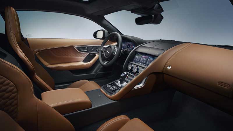 عکس داخل ماشین جگوار