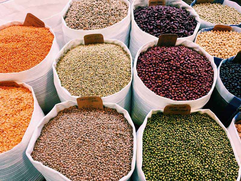 دانلود عکس گرافیکی گونی حبوبات