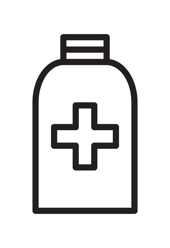 دانلود آیکون شیشه دارو
