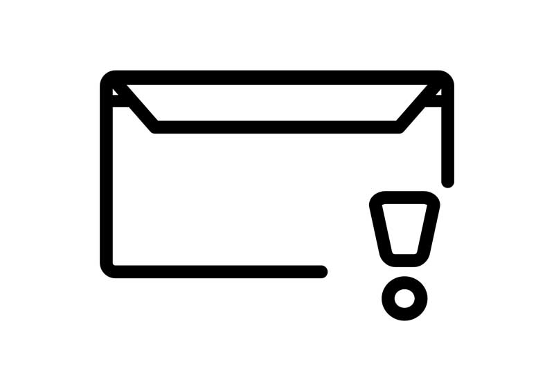 دانلود آیکون هشدار پیام