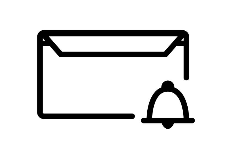 دانلود آیکون زنگ پیامک
