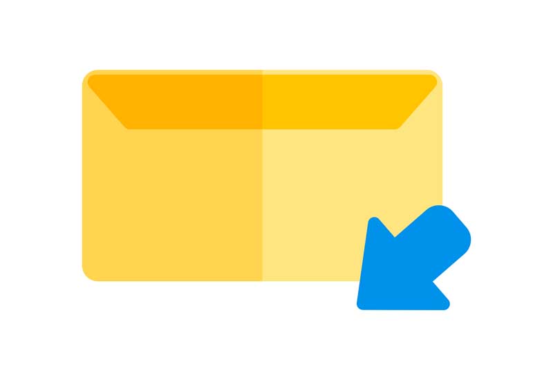 دانلود آیکون دریافت پیام
