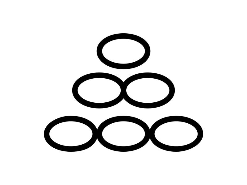 طرح آیکون بیضی