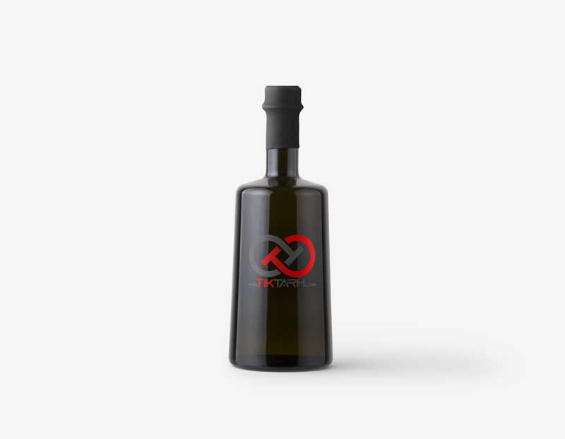 موکاپ شیشه روغن