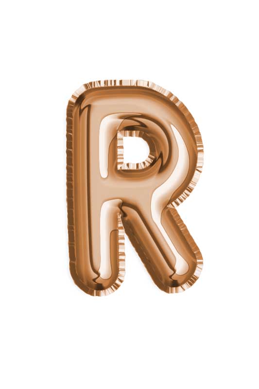 طرح کلیپ آرت بادکنک R