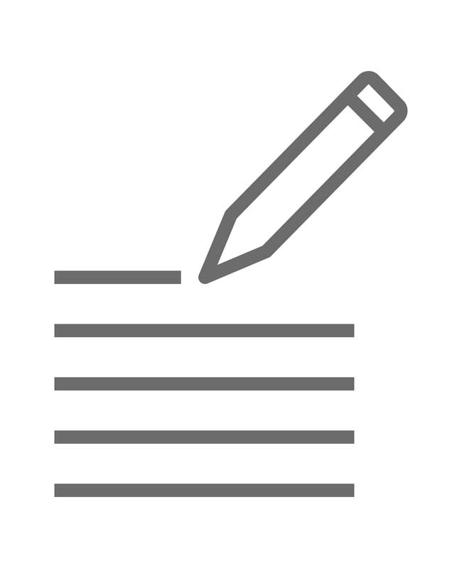 طرح با کیفیت آیکون نوشتن