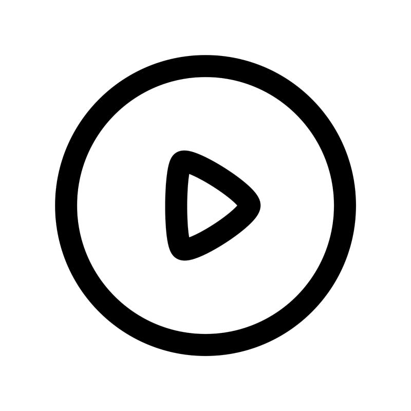 طرح با کیفیت آیکون اجرا
