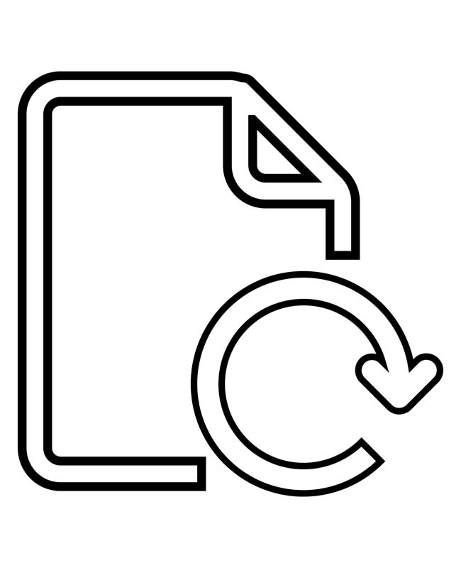 طرح با کیفیت آیکون تکرار فایل