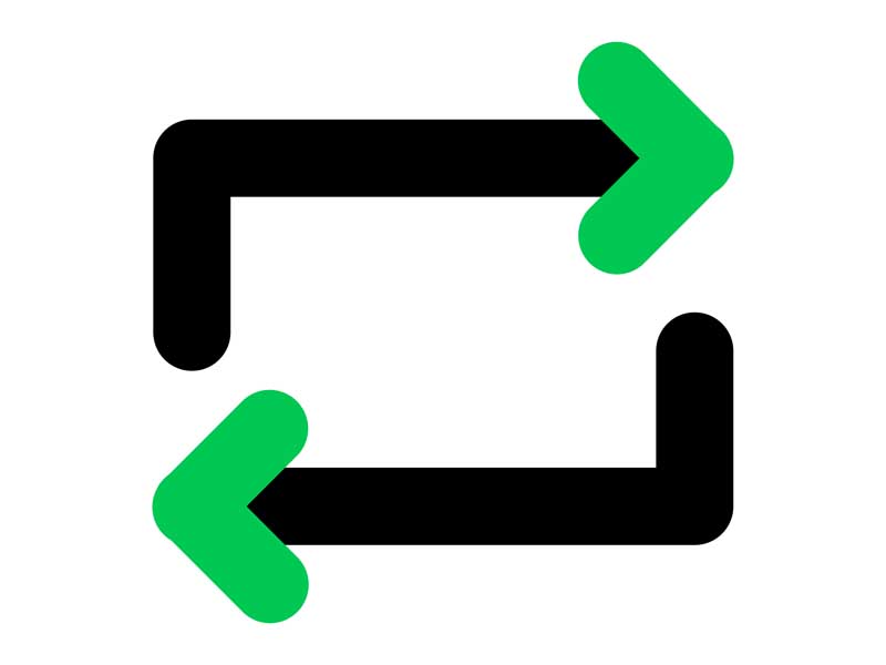طرح با کیفیت آیکون تکراری
