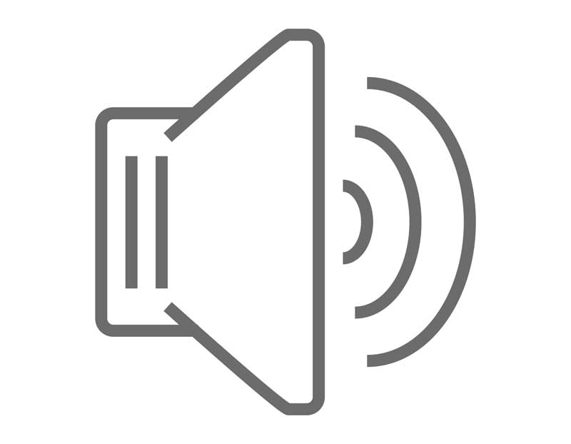 طرح با کیفیت آیکون صدای زیاد