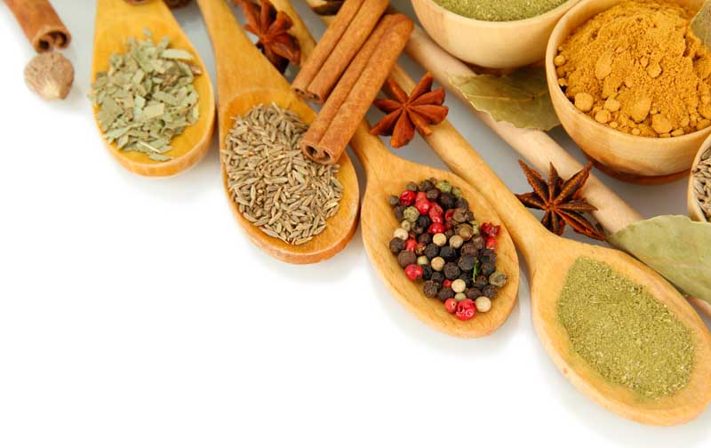 دانلود عکس گرافیکی ادویجات و قاشق