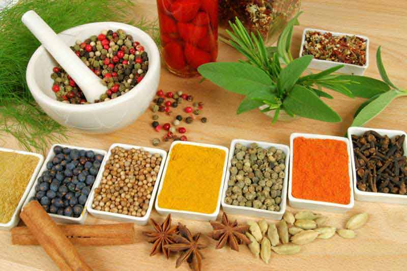 دانلود عکس لارج فرمت ادویه جات و سبزی جات