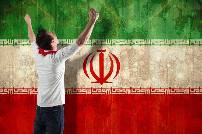 دانلود عکس شادی هوادار ایرانی