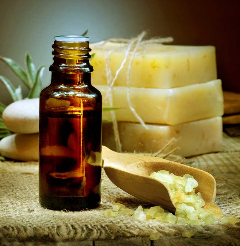 عکس لارج فرمت روغن ماساژ با صابون