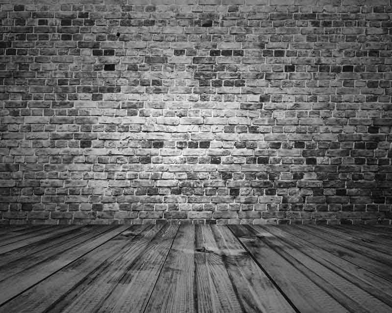 تصویر با کیفیت پس زمینه دیوار آجری طوسی