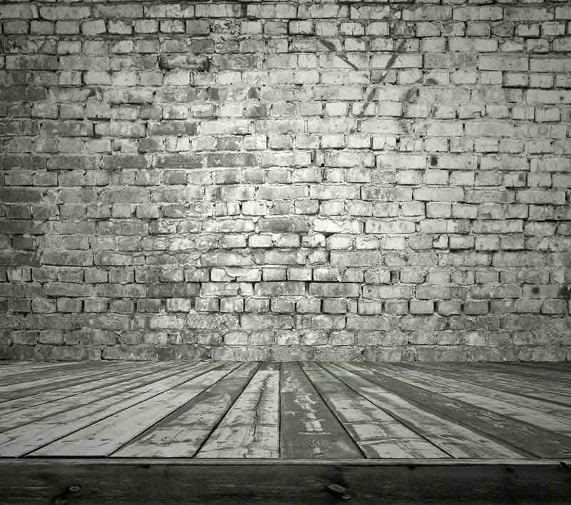 تصویر با کیفیت پس زمینه دیوار آجری خاکستری