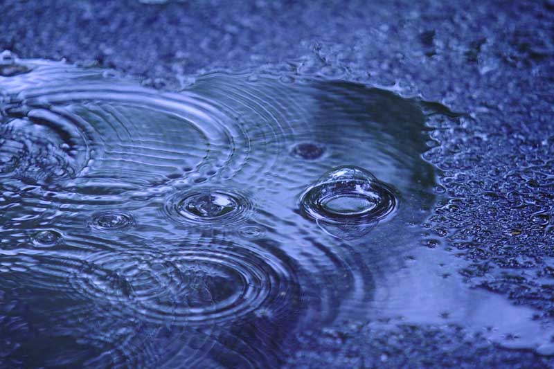 دانلود تصویر از موج های حلقه ای روی آب