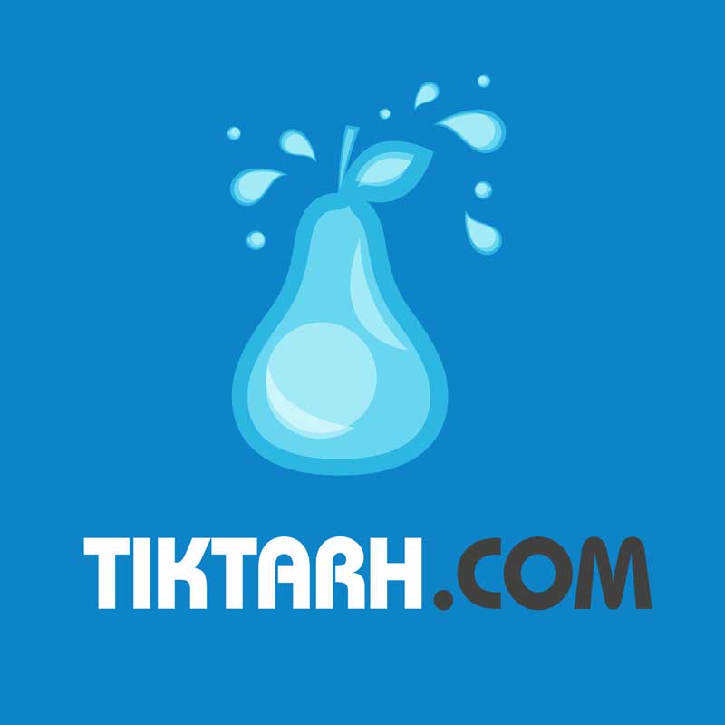 دانلود لوگو لایه باز گلابی آبی