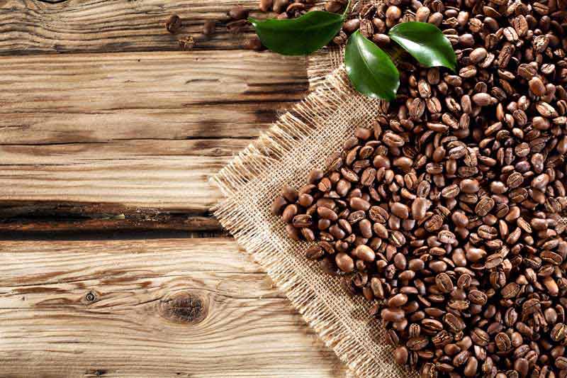 دانلود تصویر زیبا از پهن کردن قهوه