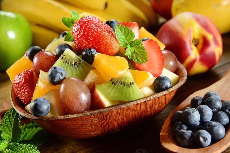 عکس زیبا از میوه های برش خورده