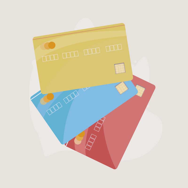 کلیپ آرت لایه باز کارت بانکی