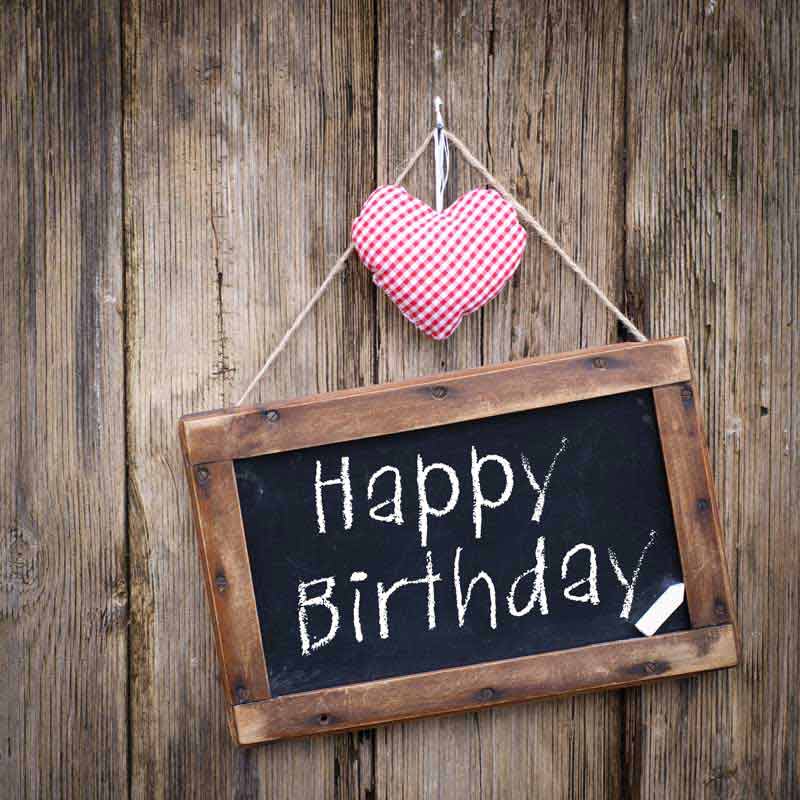 عکس از تابلو Happy Birthday