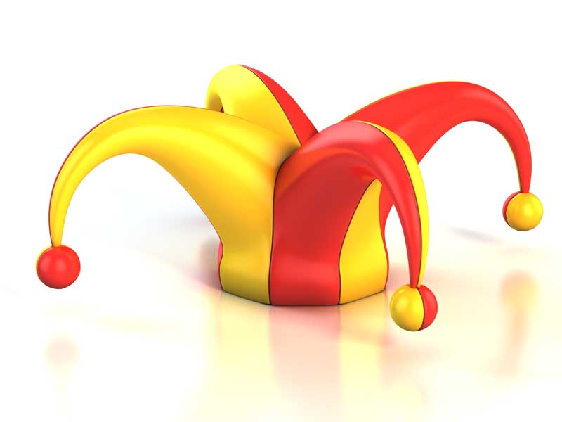 عکس از کلاه دلقکی