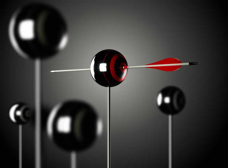 تصویر با کیفیت تیر دارت با چند عدد گوی
