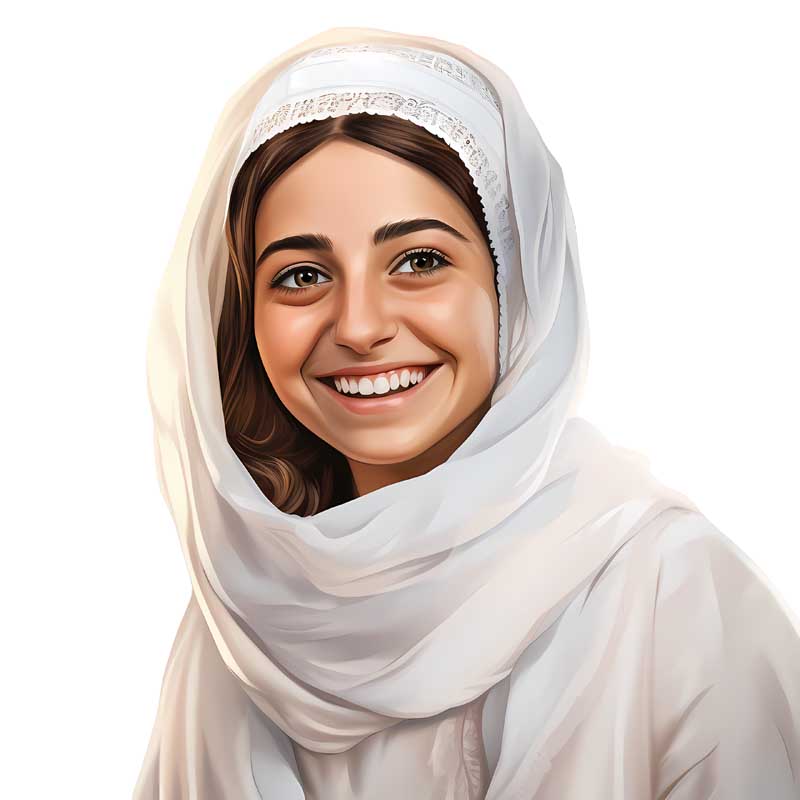 دانلود طرح دختر زیبای چشم سبز
