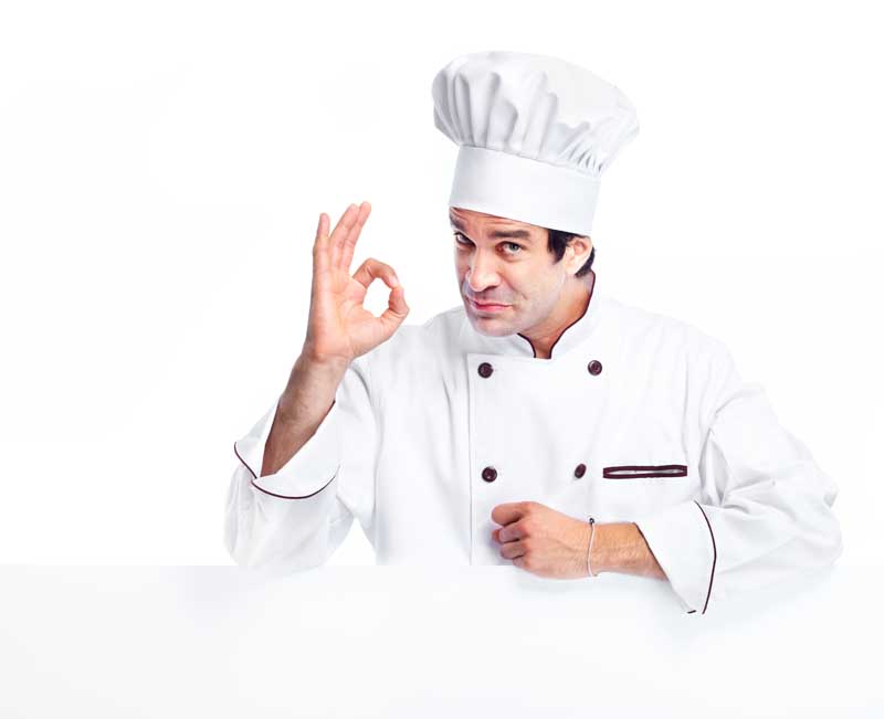 عکس زیبای  از آقای آشپز موفق
