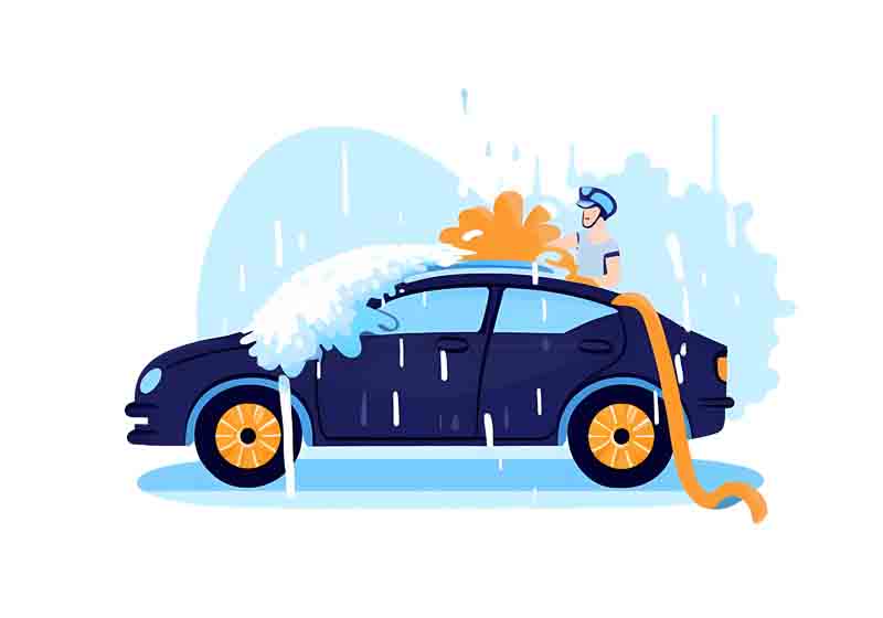دانلود طرح شستشوی ماشین