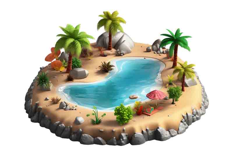 دانلود طرح دریاچه