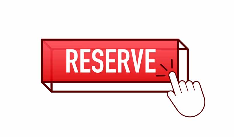 طرح لایه باز دکمه RESERVE