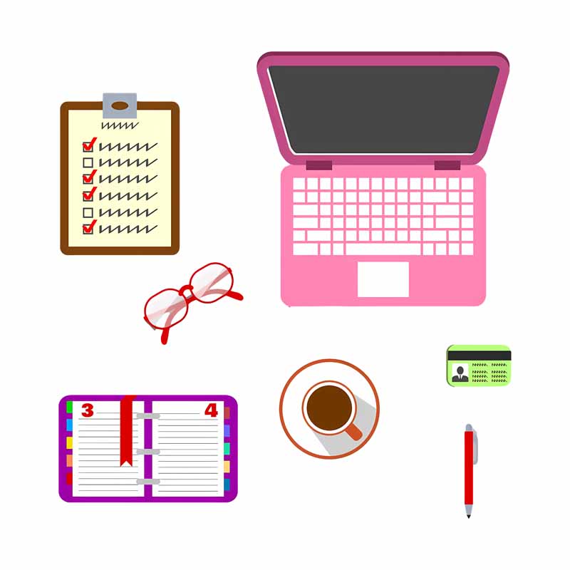 دانلود طرح لپ تاپ صورتی