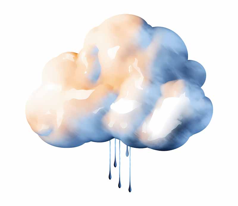 دانلود طرح ابر در حال بارش