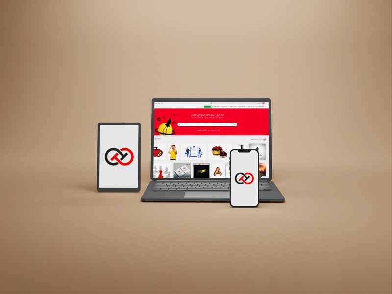 طرح موکاپ آی پد و آیفون و مک بوک