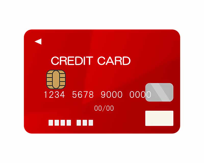 دانلود طرح کارت اعتباری قرمز