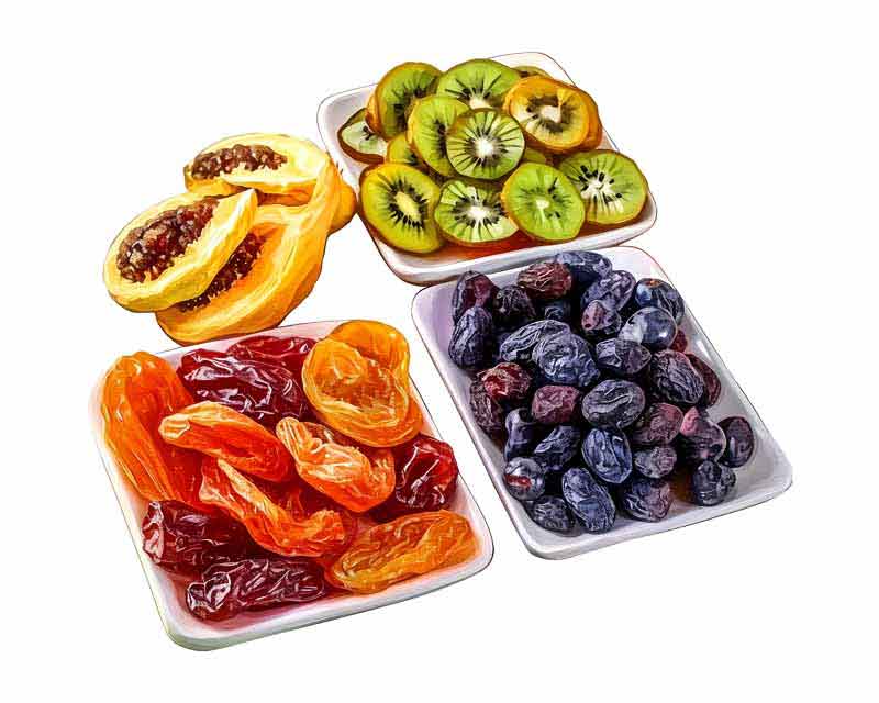 دانلود طرح میوه خشک در سینی