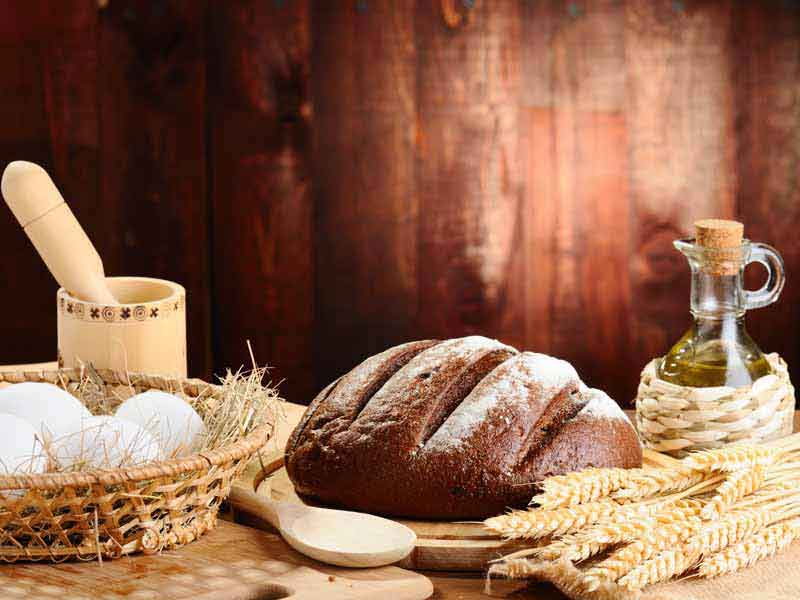 دانلود تصویر با کیفیت نان و روغن