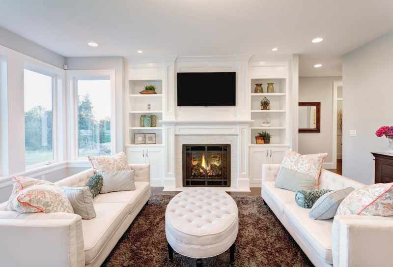 عکس با کیفیت از اتاق نشیمن