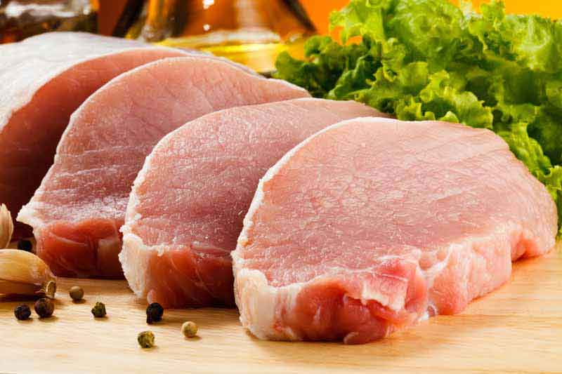 تصویر لارج فرمت از برش گوشت