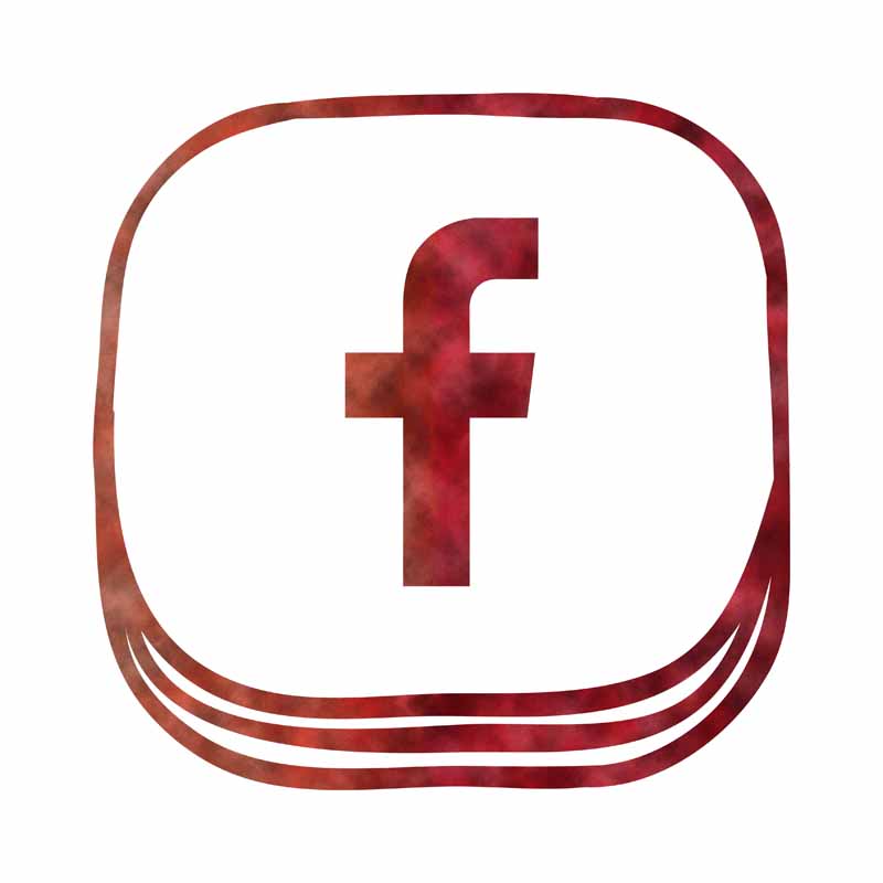 دانلود طرح آیکون قرمز فیس بوک