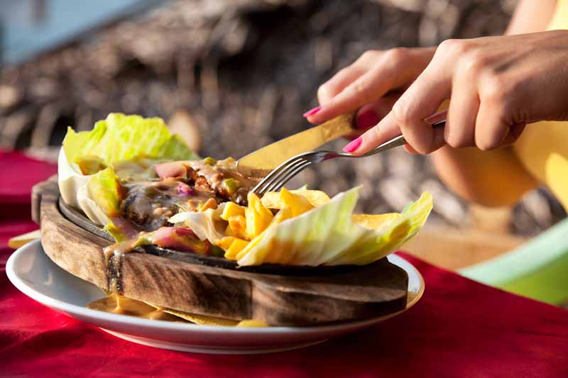 عکس لارج فرمت از سالاد