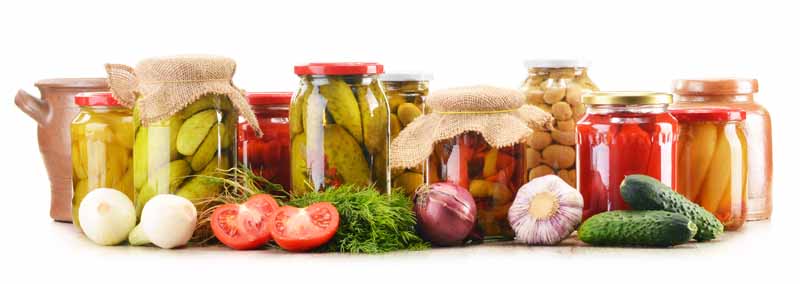 عکس با کیفیت از مواد تهیه ترشی