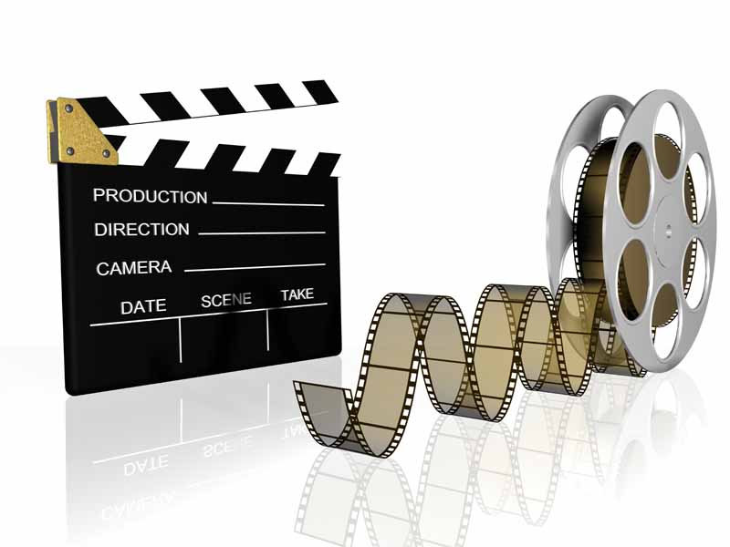 دانلود تصویر نوار فیلم و تابلو فیلمبرداری