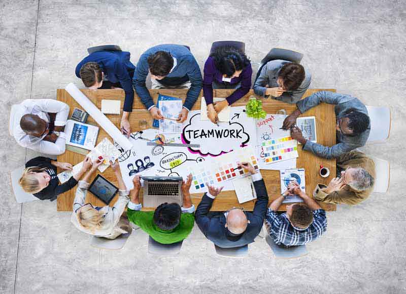 دانلود عکس کار تیمی و مشارکتی