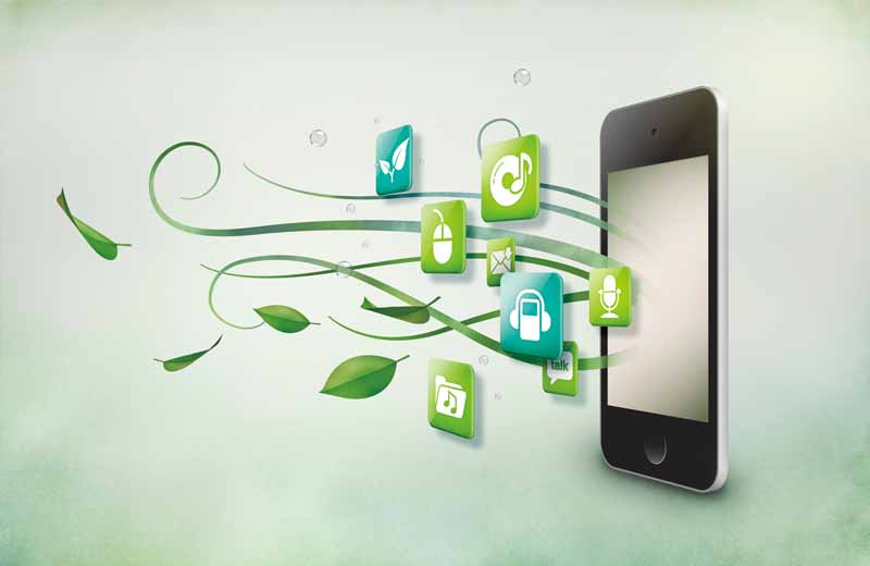 عکس با کیفیت از ارتباط سبز