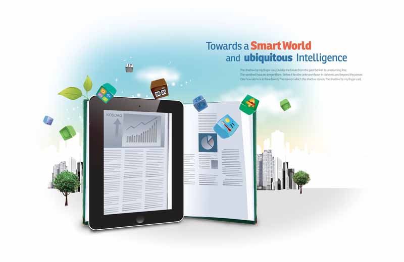 عکس زیبا از کتاب هوشمند دیجیتال