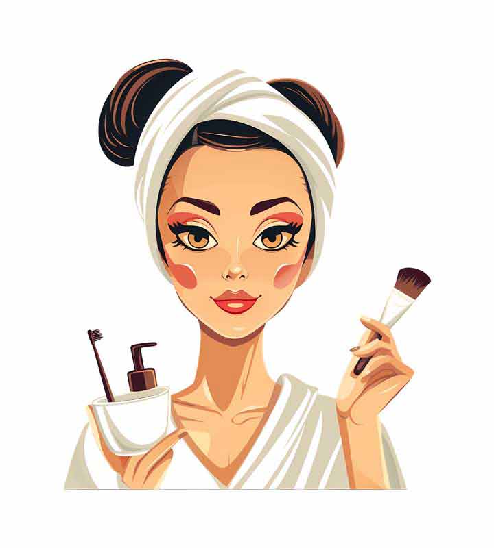 دانلود طرح خانم و آرایش