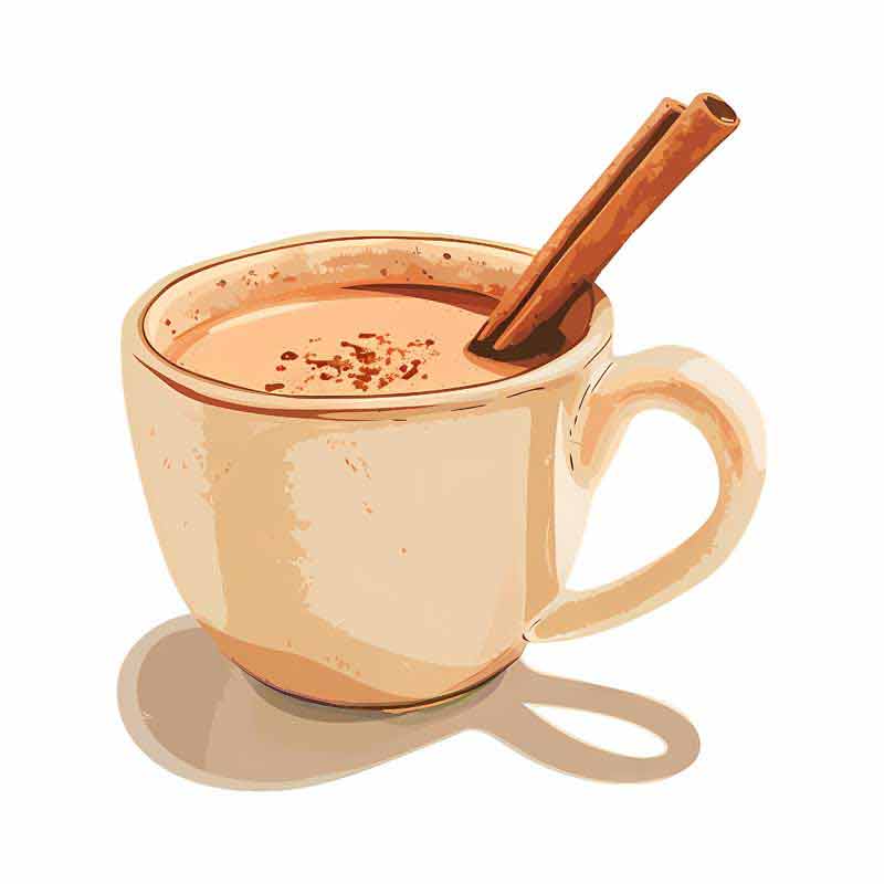 دانلود طرح دارچین در قهوه